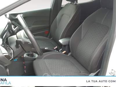Ford Fiesta Fiesta 5p 1.0 ecoboost h titanium 125cv Bianco usata Marcianise