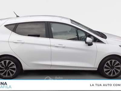 Ford Fiesta Fiesta 5p 1.0 ecoboost h titanium 125cv Bianco usata Marcianise