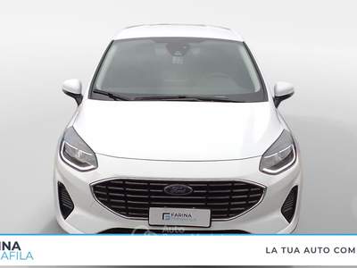 Ford Fiesta Fiesta 5p 1.0 ecoboost h titanium 125cv Bianco usata Marcianise