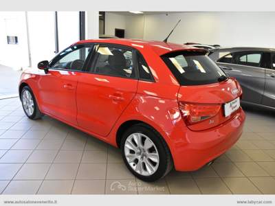 Audi A1 A1 SPB 1.6 TDI 90CV S TRONIC Ambition Rosso usata San Michele Salentino