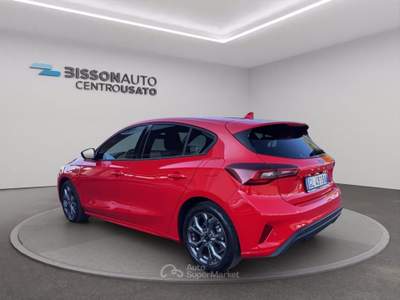 Ford Focus 1.0t ecoboost h st-line 125cv Rosso usata Grumolo delle Abbadesse