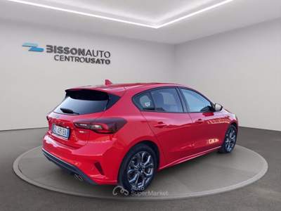 Ford Focus 1.0t ecoboost h st-line 125cv Rosso usata Grumolo delle Abbadesse