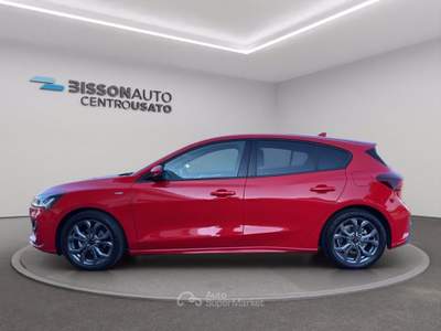Ford Focus 1.0t ecoboost h st-line 125cv Rosso usata Grumolo delle Abbadesse