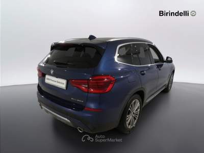 BMW X3  - x3 xdrive20d 48v luxury Blu/Azzurro usata Vinci
