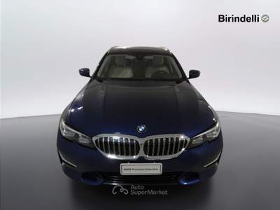 BMW Serie 3 320d Serie3(g20/21/80/81 - 320d 48v touring luxury Blu/Azzurro usata Vinci