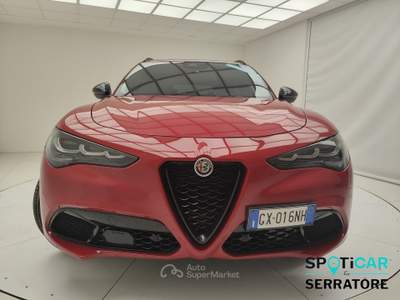 Alfa Romeo Stelvio 2023 2.2 t Veloce Q4 210cv auto Rosso usata Erba