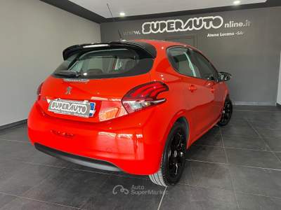 Peugeot 208 BlueHDi 75 5 porte KM 75.000 Arancione usata Atena lucana
