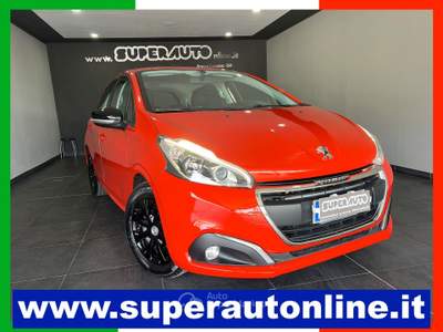 Peugeot 208 BlueHDi 75 5 porte KM 75.000 Arancione usata Atena lucana