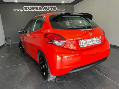 Peugeot 208 BlueHDi 75 5 porte KM 75.000 Arancione usata Atena lucana