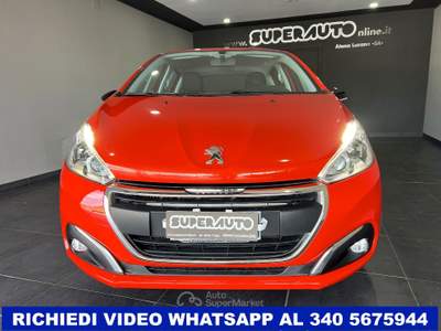 Peugeot 208 BlueHDi 75 5 porte KM 75.000 Arancione usata Atena lucana