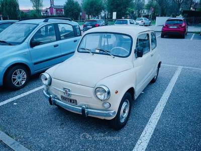 Fiat 600 D 700 37.000 km!!! Beige usata Villadose