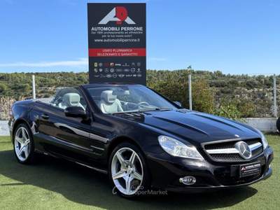 Mercedes-Benz SL V8 Sport (Tetto panorama-19" AMG-Full Opt.) Nero usata Castellaneta
