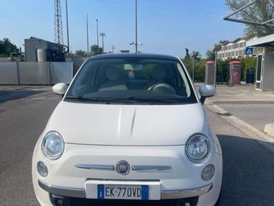 Fiat 500 . Bianco usata Taglio di Po