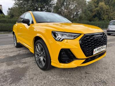 Audi Q3 SPB 35 TDI S tronic S line edition Identity Black Giallo usata Mirano