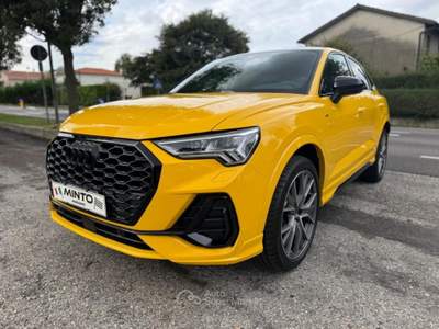 Audi Q3 SPB 35 TDI S tronic S line edition Identity Black Giallo usata Mirano