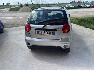 Chevrolet Matiz GPL 3RATE Argento usata LUCERA