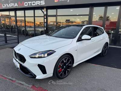 BMW Serie 1 120d 120 D M SPORT PRO SEDILI GUSCIO LASER 19 H&K KAMERA360 Bianco usata Ciampino