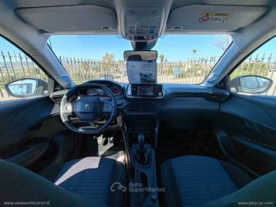 Peugeot 208 208 PureTech 75 S&S 5p. Active Argento usata Gibellina