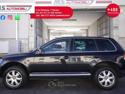 Volkswagen Touareg 2.5 R5 TDI DPF Exclusive Pelle Automatico Unicoproprietario Nero usata Torino