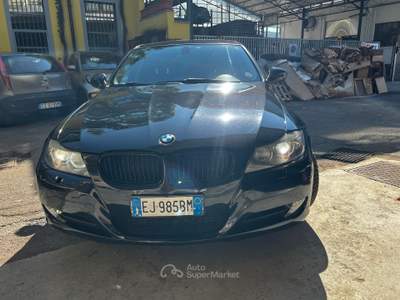 BMW Serie 3 320d BMW 320 D XDRIVE 184 CV AUTOMATICA PELLE 4X4 XENON Nero usata Cusano Milanino