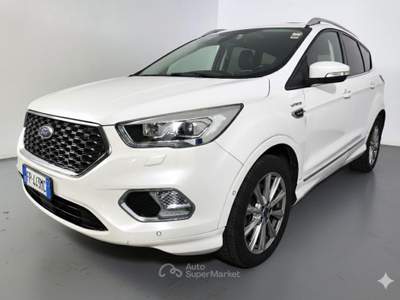 Ford Kuga 2.0 TDCI 150 CV S&S 4WD Powershift Vignale *TETTO* Bianco usata Paderno Dugnano