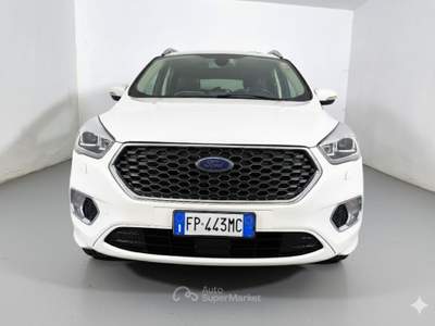 Ford Kuga 2.0 TDCI 150 CV S&S 4WD Powershift Vignale *TETTO* Bianco usata Paderno Dugnano