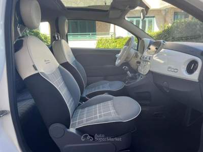 Fiat 500 1.3mjt Lounge 95cv my18 Tetto Panoramico-Sfuggente Bianco usata Presenzano