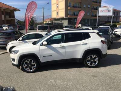 Jeep Compass 2.0 MJT 140cv 4WD AT9 Limited Bianco usata San Maurizio Canavese