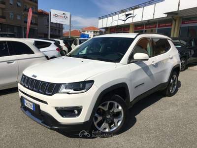 Jeep Compass 2.0 MJT 140cv 4WD AT9 Limited Bianco usata San Maurizio Canavese