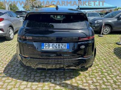 Land Rover Range Rover Evoque 2.0D I4 180 CV AWD Auto R-Dynamic KM CERTIFICATI Nero usata Roma
