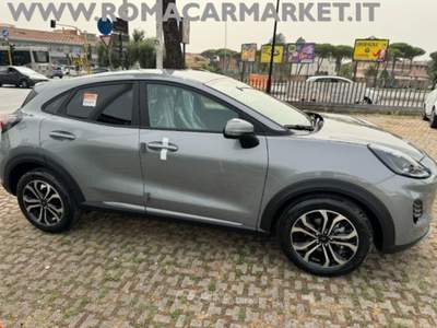 Ford Puma NEW 1.0 EcoBoost Hybrid 125 CV S&amp;S Titanium PRONTA Argento usata Roma