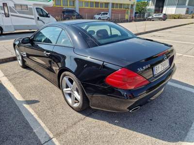 Mercedes-Benz SL SL500 cat V8 CABRIO / DECAPPOTTABILE Nero usata Sant'Angelo in vado
