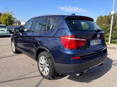 BMW X3 xDrive20d Futura 4X4 AUTOMATICA Blu/Azzurro usata Oderzo