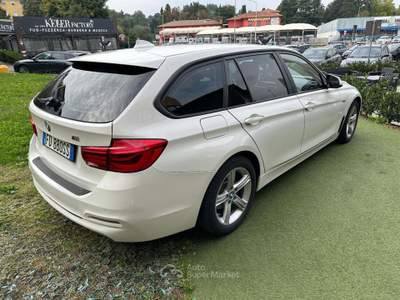 BMW Serie 3 316d d Touring Sport Aut. Bianco usata Curno
