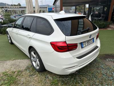BMW Serie 3 316d d Touring Sport Aut. Bianco usata Curno