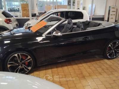 Audi S5 Cabrio 55 TFSI quattro tiptronic sport attitude Nero usata Vigevano