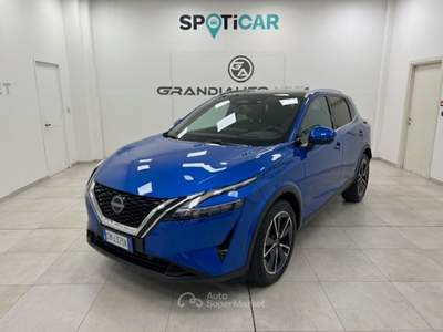 Nissan Qashqai III 2021 -  1.3 mhev Tekna+ 2wd 158cv xtronic Blu/Azzurro usata Novi Ligure