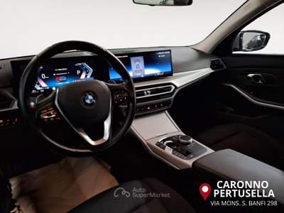 BMW Serie 3 318d d 48V Touring Grigio usata Milano