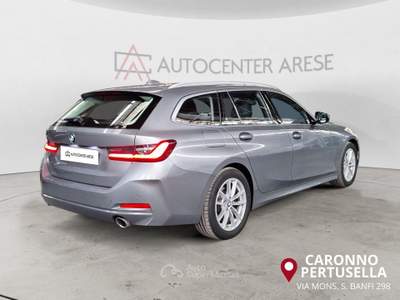 BMW Serie 3 318d d 48V Touring Grigio usata Milano