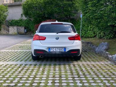 BMW Serie 1 116d 3p Msport ok neopatentati Bianco usata Almenno San Bartolomeo