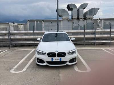 BMW Serie 1 116d 3p Msport ok neopatentati Bianco usata Almenno San Bartolomeo