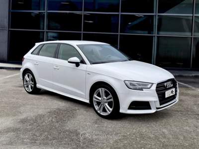 Audi A3 SPB 30 TDI 1.6 DIESEL 116 CV S LINE Bianco usata Bra