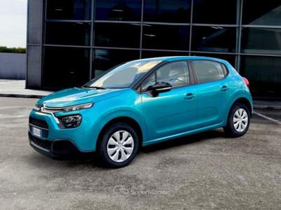Citroen C3 1.2 BENZ 83 CBV  Feel Pack ADATTA NEOPATENTATI Blu/Azzurro usata Bra