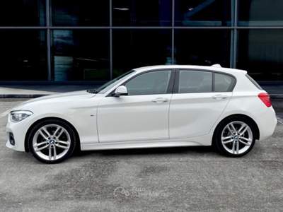BMW Serie 1 116d 1.5 D 116 CV 5p. Msport AUTOMATICA Bianco usata Bra