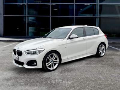 BMW Serie 1 116d 1.5 D 116 CV 5p. Msport AUTOMATICA Bianco usata Bra