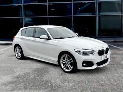 BMW Serie 1 116d 1.5 D 116 CV 5p. Msport AUTOMATICA Bianco usata Bra