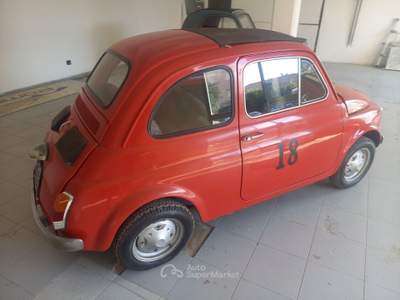 Fiat 500 Fiat 500  Cabrio del 1975 originale Arancione usata LIVORNO