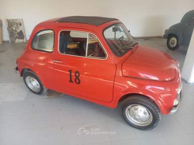 Fiat 500 Fiat 500  Cabrio del 1975 originale Arancione usata LIVORNO