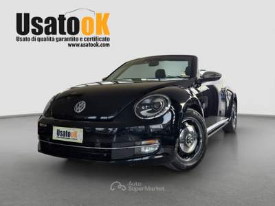 Volkswagen Maggiolino Maggiolino Cabrio 1.6 TDI 50 S EDITION Nero usata AVIGLIANA