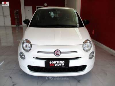 Fiat 500 1.0 Hybrid Bianco usata Vittoria